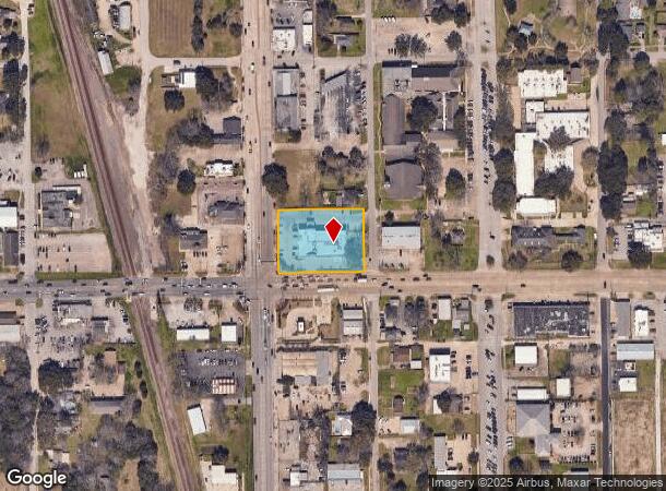  2343 N Main St, Pearland, TX Parcel Map