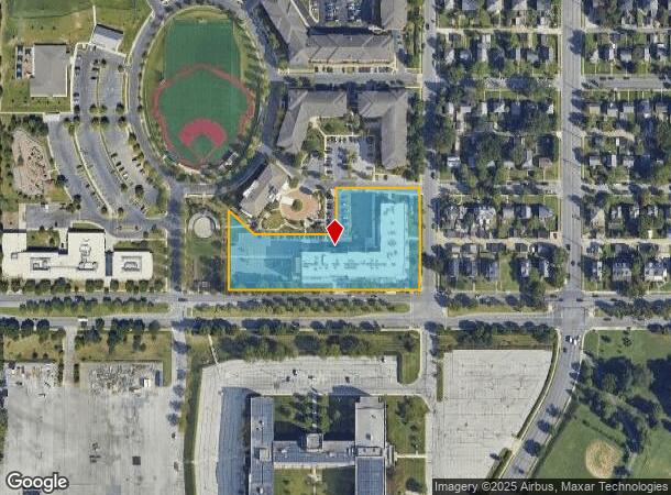 1100 E 33Rd St, Baltimore, MD Parcel Map