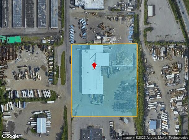  6161 Rosewood St, Anchorage, AK Parcel Map