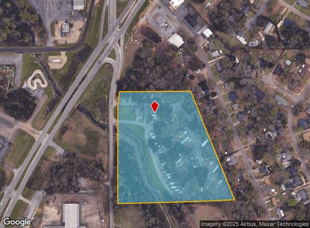  3525 Demetropolis Rd, Mobile, AL Parcel Map