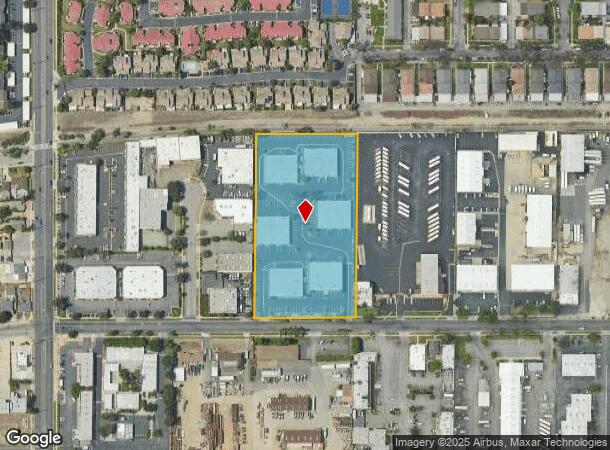  1495 W 9Th St, Upland, CA Parcel Map
