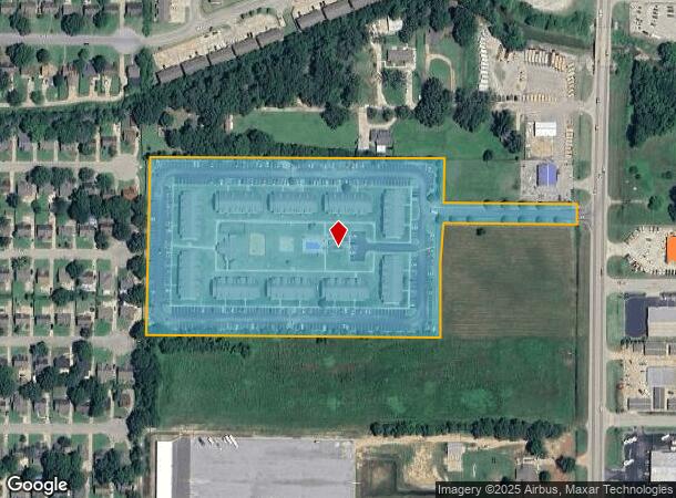  3719 Stadium Blvd, Jonesboro, AR Parcel Map