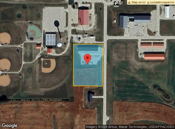  1101 Commerce Ave, Parkersburg, IA Parcel Map