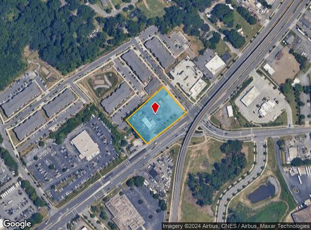  5605 N Tryon St, Charlotte, NC Parcel Map