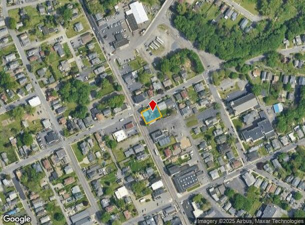 340 W Market St, Scranton, PA Parcel Map
