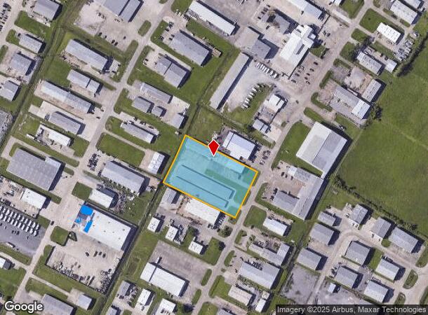 204 Venture Blvd, Houma, LA Parcel Map