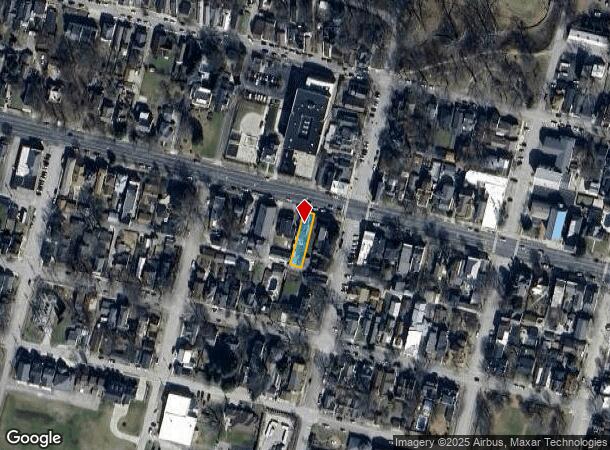  709 W Main St, Madison, IN Parcel Map
