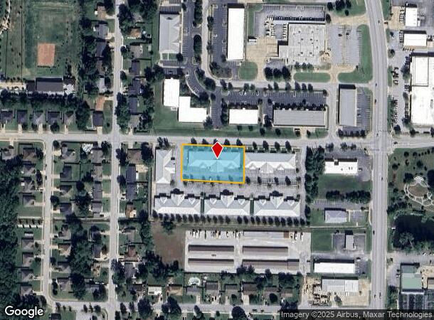 303 Sw 18Th St, Bentonville, AR Parcel Map