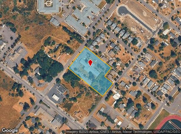202 Cullens St Nw, Yelm, WA Parcel Map
