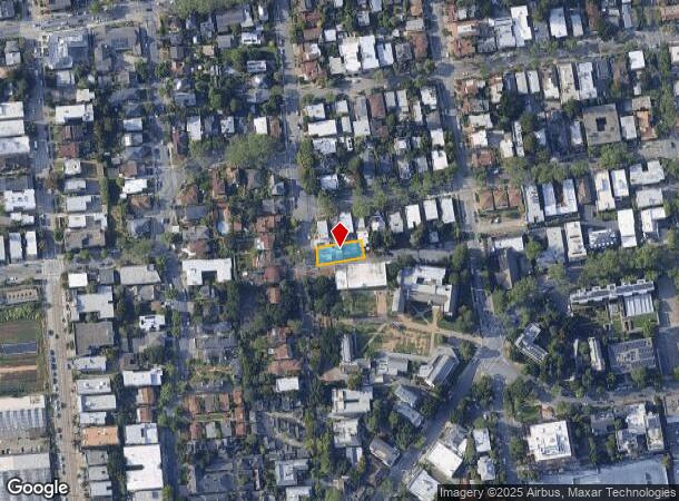  1729 Arch St, Berkeley, CA Parcel Map