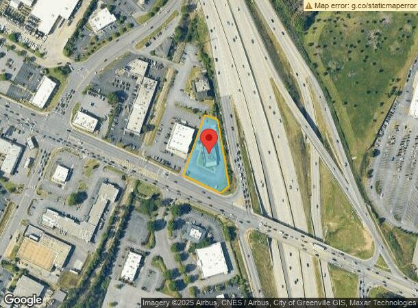  1147 Woodruff Rd, Greenville, SC Parcel Map