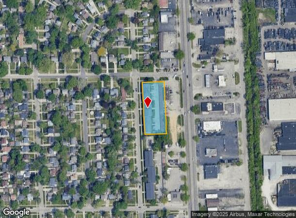 501 S Meade St, Flint, MI Parcel Map