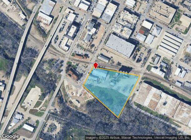  441 S College St, Waxahachie, TX Parcel Map