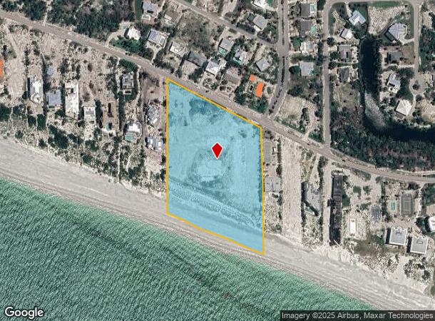  3345 W Gulf Dr, Sanibel, FL Parcel Map