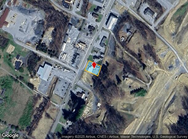  1855 Valley Rd, Berkeley Springs, WV Parcel Map