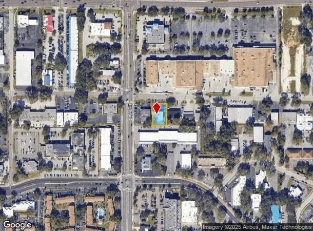 611 W Robertson St, Brandon, FL Parcel Map