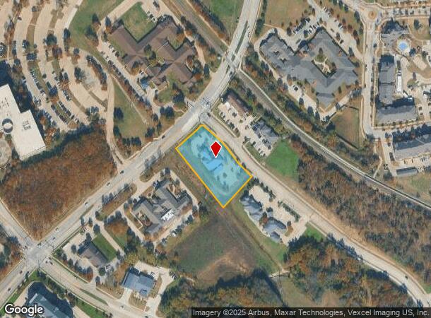 2245 Brinker Rd, Denton, TX Parcel Map