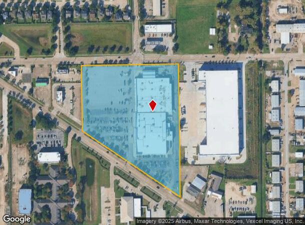 4203 Red Bluff Rd, Pasadena, TX Parcel Map