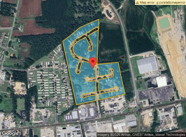  3525 E Elizabethtown Rd, Lumberton, NC Parcel Map