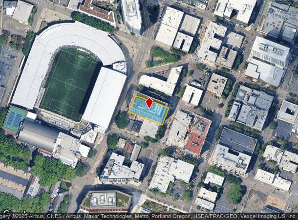  1750 Sw Yamhill St, Portland, OR Parcel Map