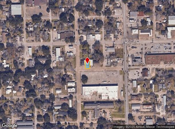  214 W Coombs St, Alvin, TX Parcel Map