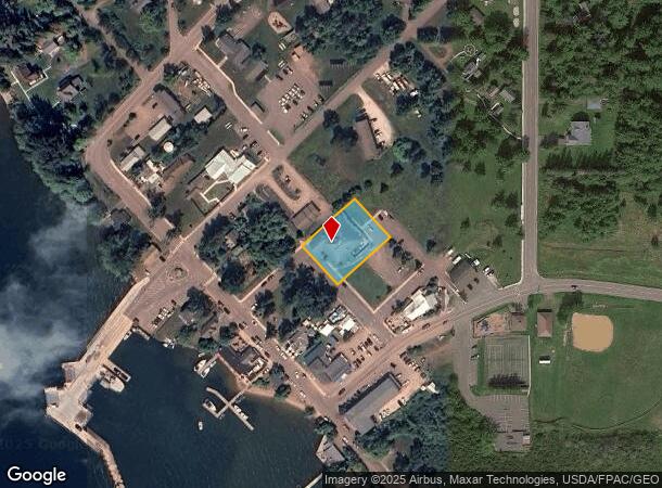 751 Bell St, La Pointe, WI Parcel Map