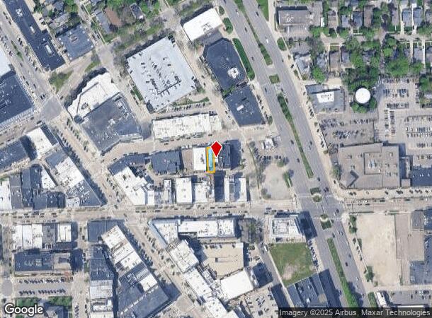 344 Hamilton Row, Birmingham, MI Parcel Map