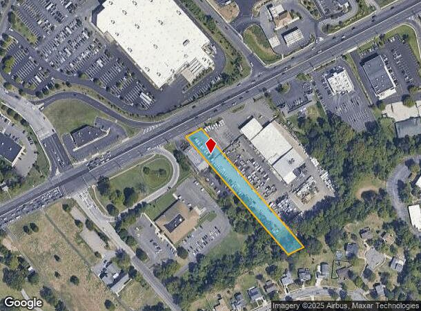 2500 Route 130 N, Cinnaminson, NJ Parcel Map