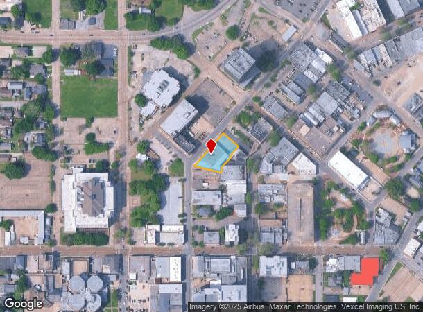  521 S Buchanan St, Lafayette, LA Parcel Map