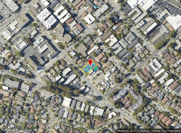  20 Park Rd, Burlingame, CA Parcel Map