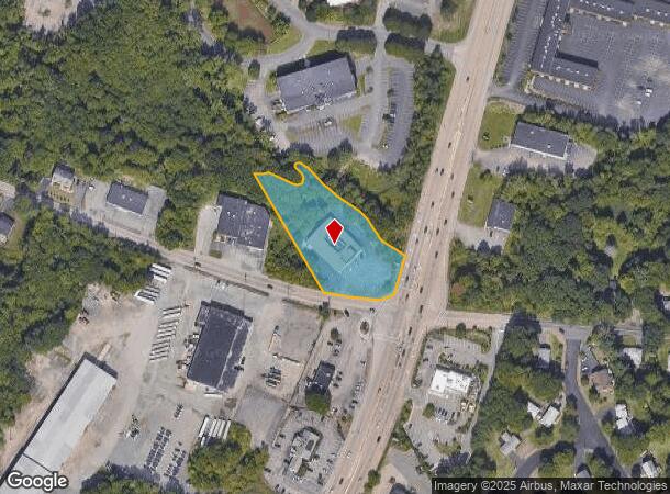  1583 Boston Providence Tpke, Norwood, MA Parcel Map