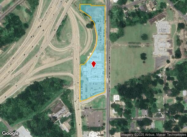 1111 Line Ave, Shreveport, LA Parcel Map