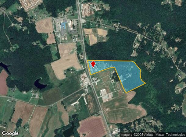 17391 Richmond Tpke, Milford, VA Parcel Map