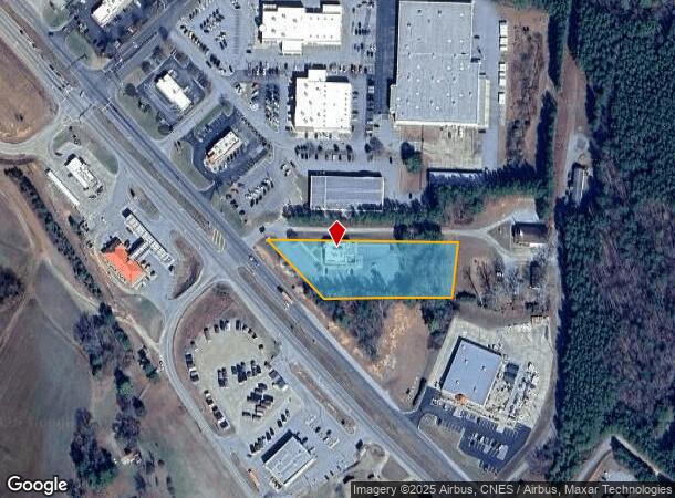 100 Wells St, La Crosse, VA Parcel Map