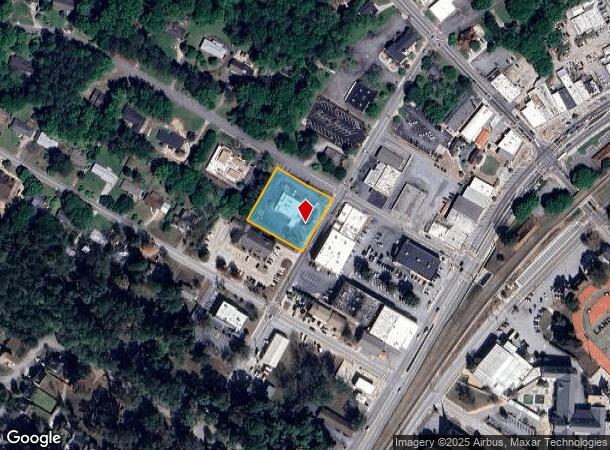  65 Washington St, Fairburn, GA Parcel Map