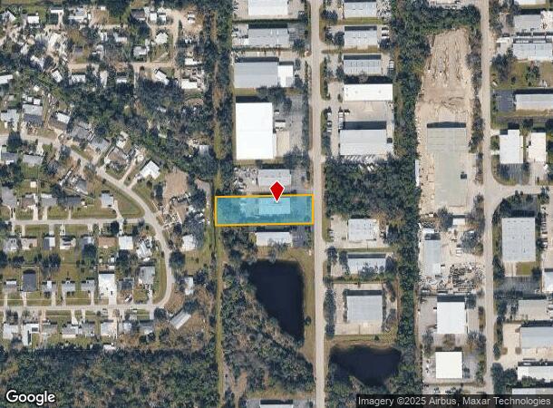 5660 Zip Dr, Fort Myers, FL Parcel Map