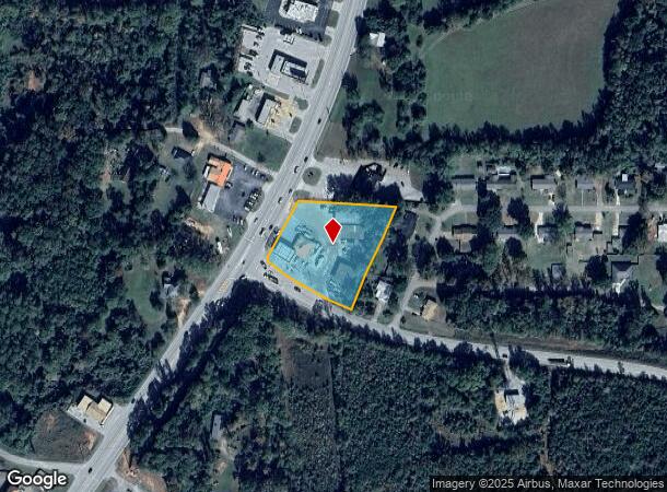  3502 N College Ave, Jackson, AL Parcel Map