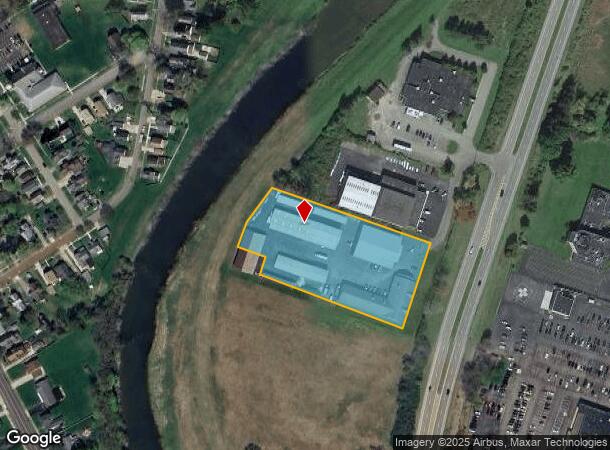 625 N Union Street Ext, Olean, NY Parcel Map