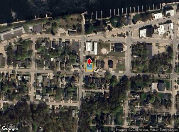 466 1St St, Manistee, MI Parcel Map