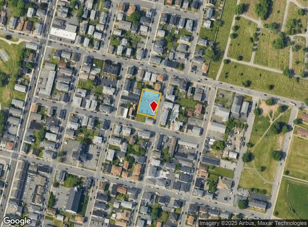  308 Davis St, Fall River, MA Parcel Map