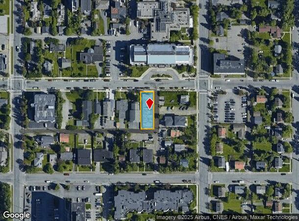 926 W 11Th Ave, Anchorage, AK Parcel Map