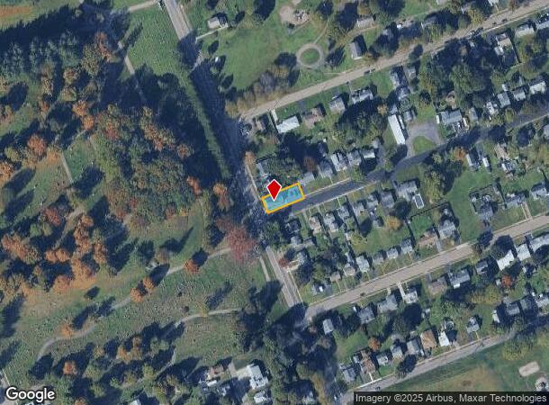 1200 Davis St, Elmira, NY Parcel Map