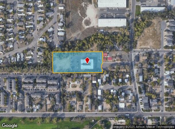  4510 W Saint Clair Pl, Denver, CO Parcel Map