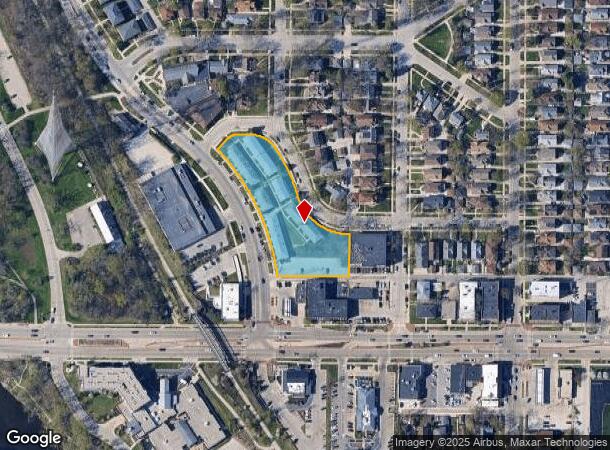 4012 N Wilson Dr, Milwaukee, WI Parcel Map