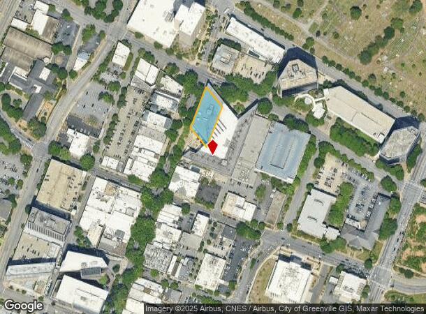  220 N Main St, Greenville, SC Parcel Map