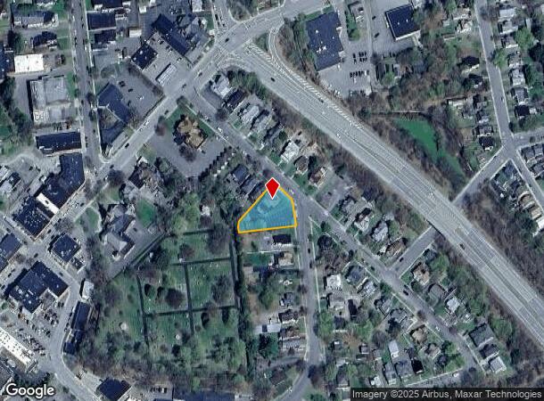 14 Grand St, Oneonta, NY Parcel Map