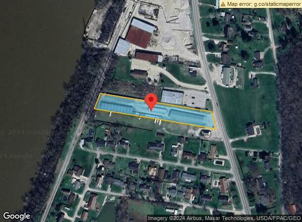  6279 Ohio River Rd, Lesage, WV Parcel Map