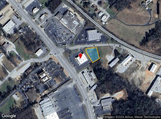  851 Elbert St, Elberton, GA Parcel Map