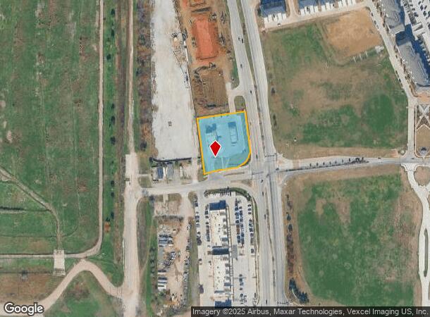  4000 N Collins St, Arlington, TX Parcel Map