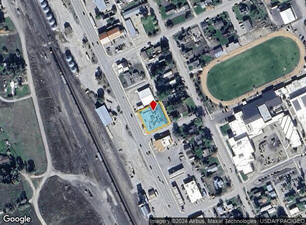  304 N Front St, Townsend, MT Parcel Map